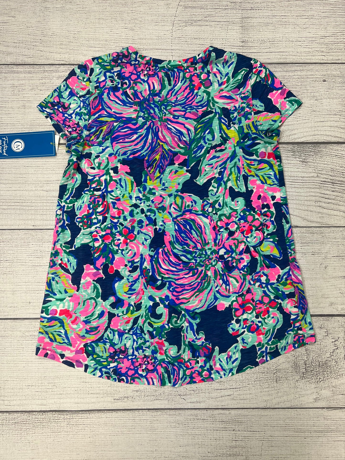 Multi-colored Top Short Sleeve Lilly Pulitzer, Size Xs