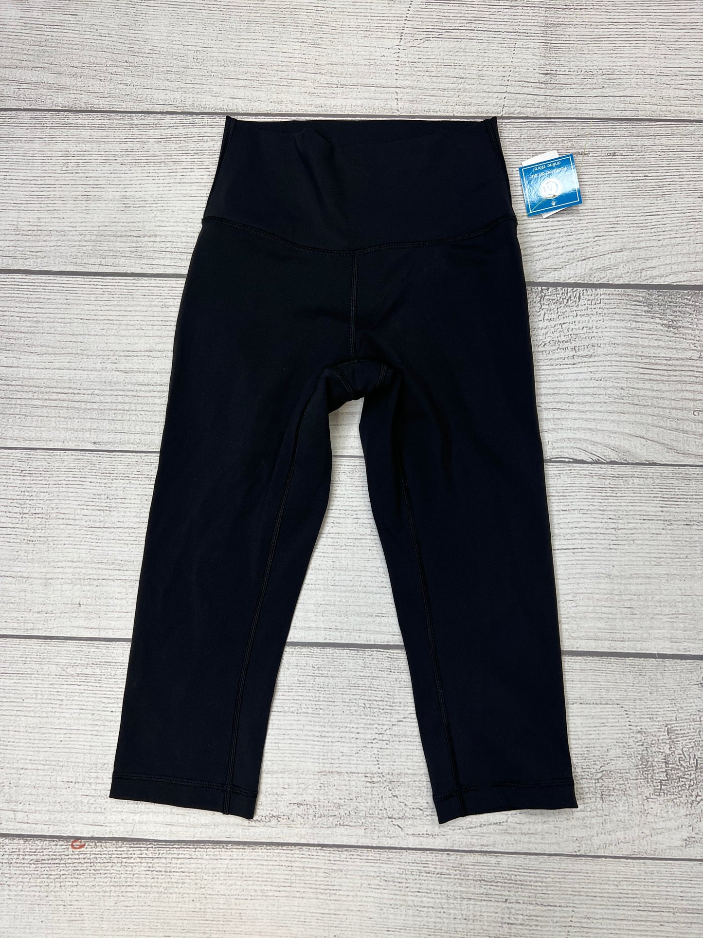 Black Athletic Capris Lululemon, Size S