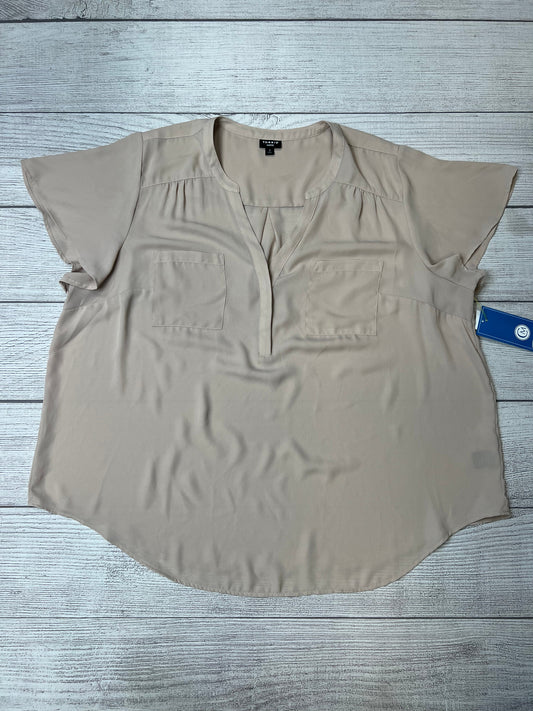 Nude Top Short Sleeve Torrid, Size 3x