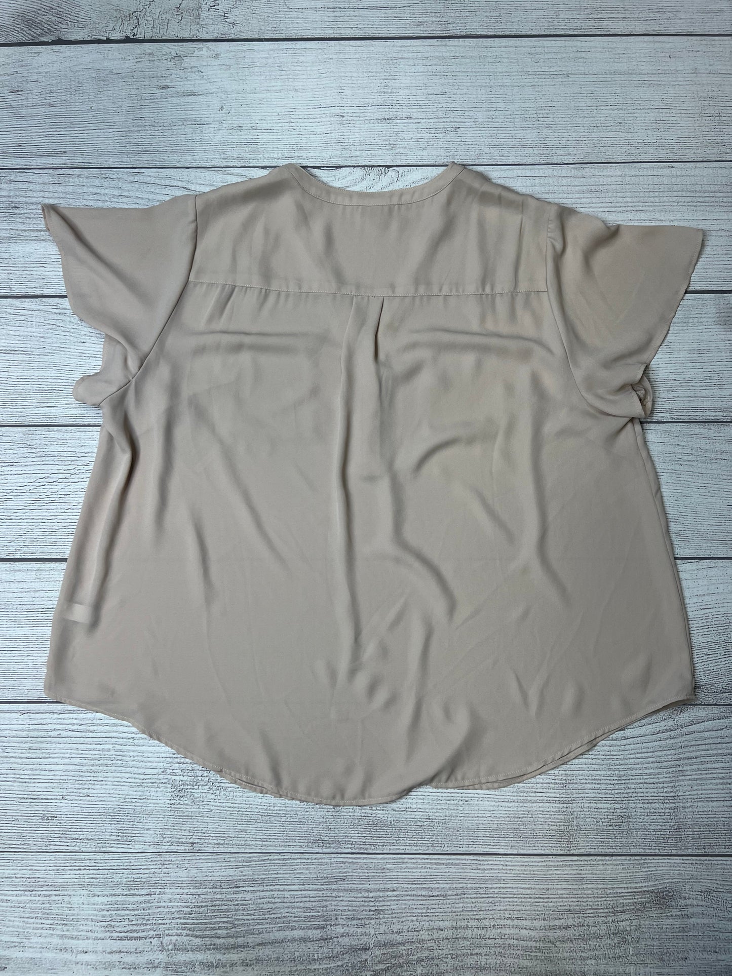 Nude Top Short Sleeve Torrid, Size 3x