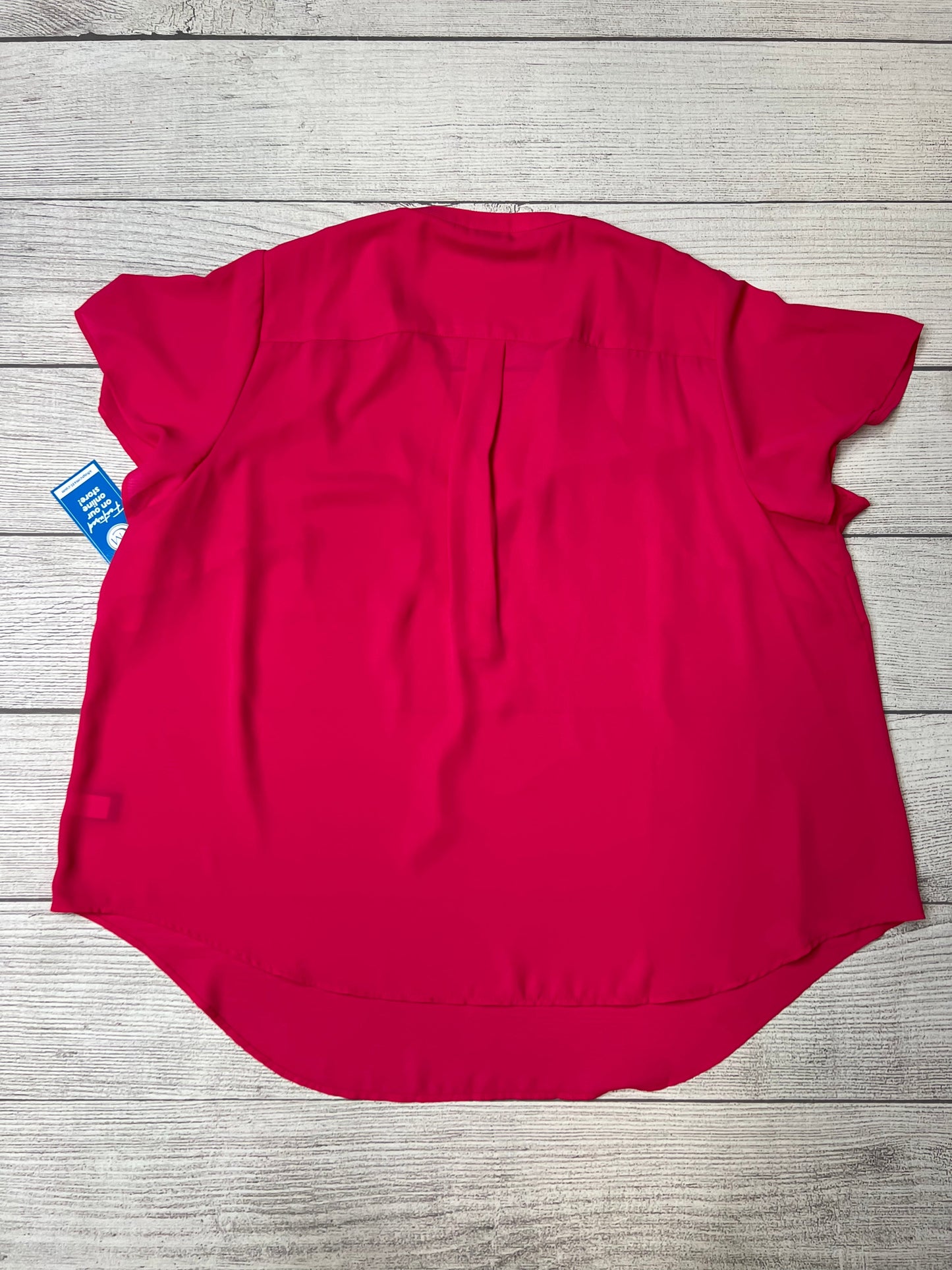 Hot Pink Top Short Sleeve Torrid, Size 3x