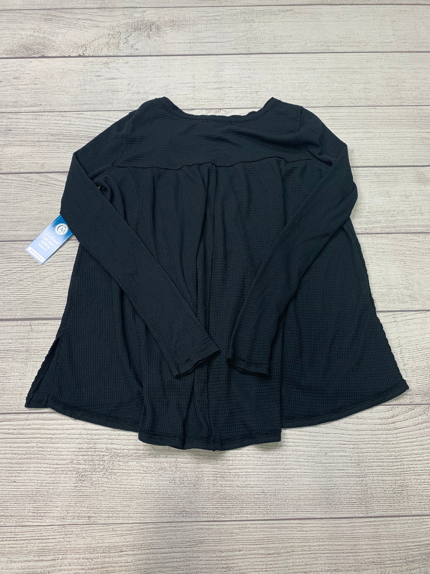 Black Top Long Sleeve We The Free, Size L