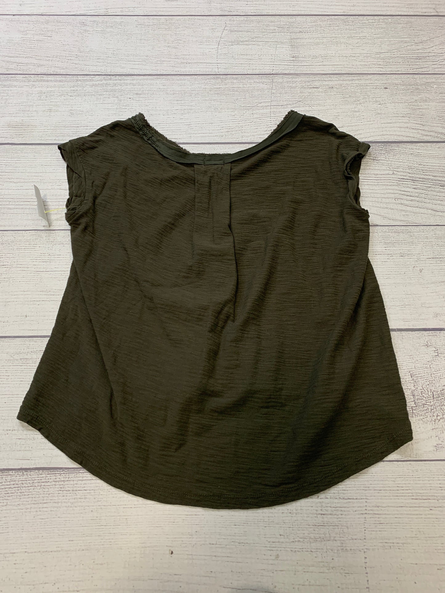 Green Top Short Sleeve Anthropologie, Size S