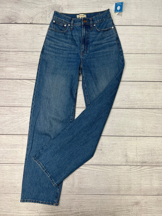 Jeans Cropped By Madewell In Blue, Size: 4l