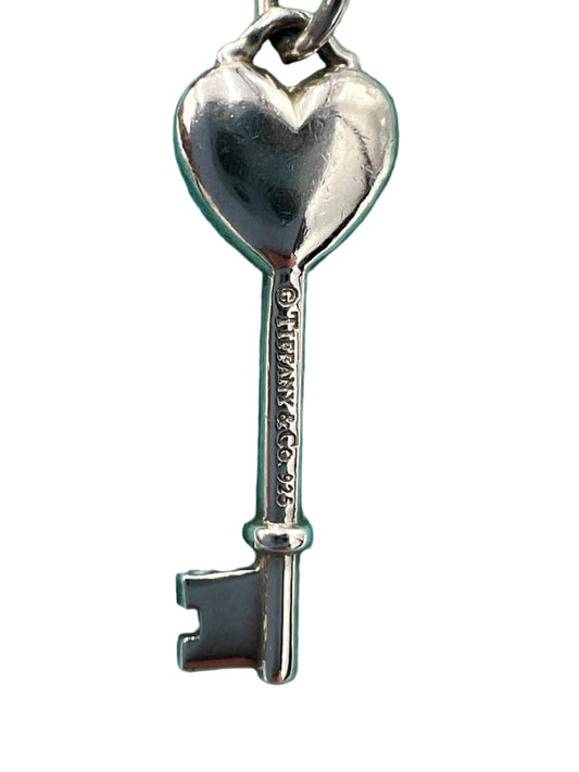 Tiffany & Company Diamond 925 Designer Luxury Key Pendant