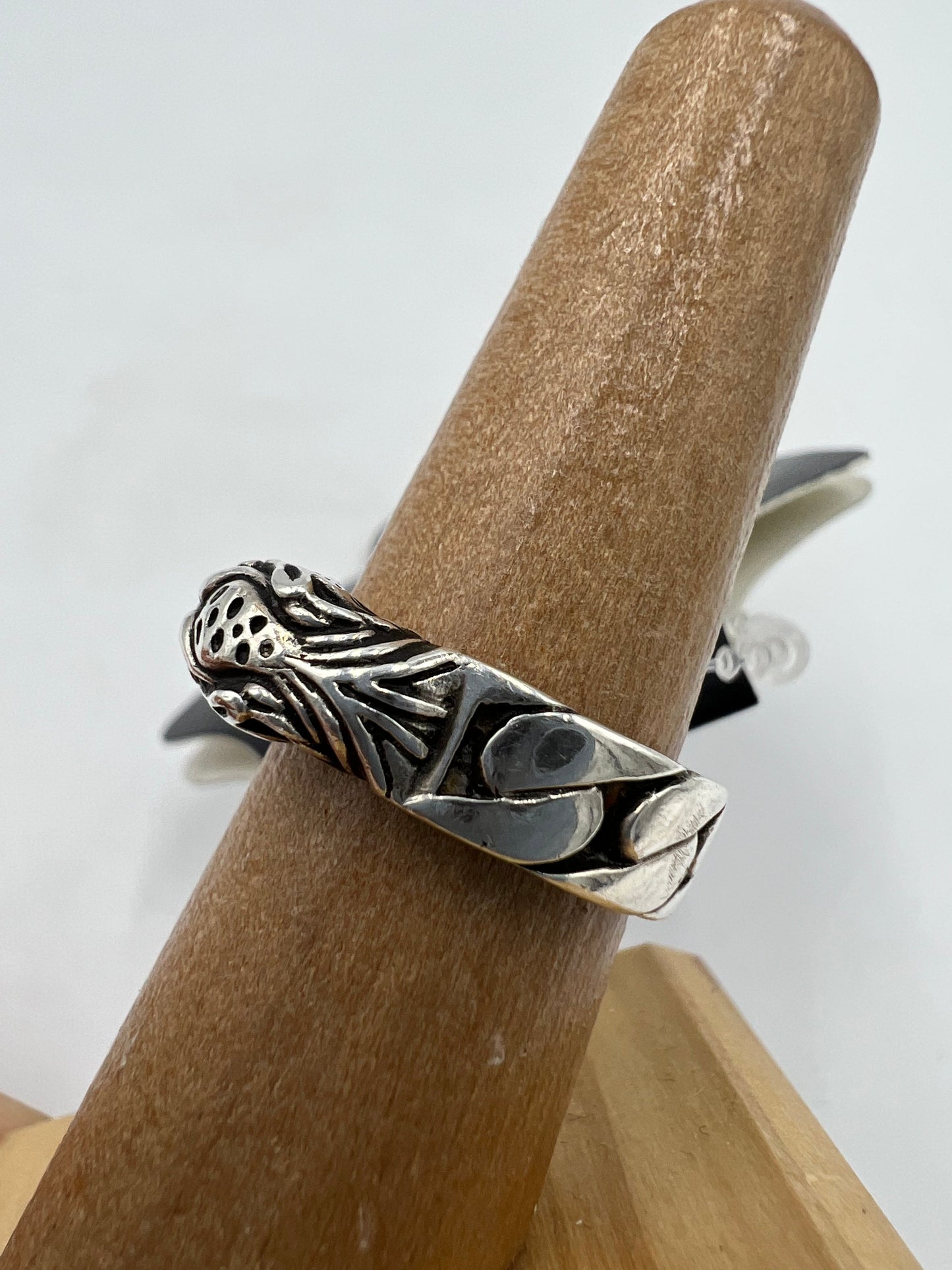 Gucci Tiger Head Designer Ring  Size: 6.75