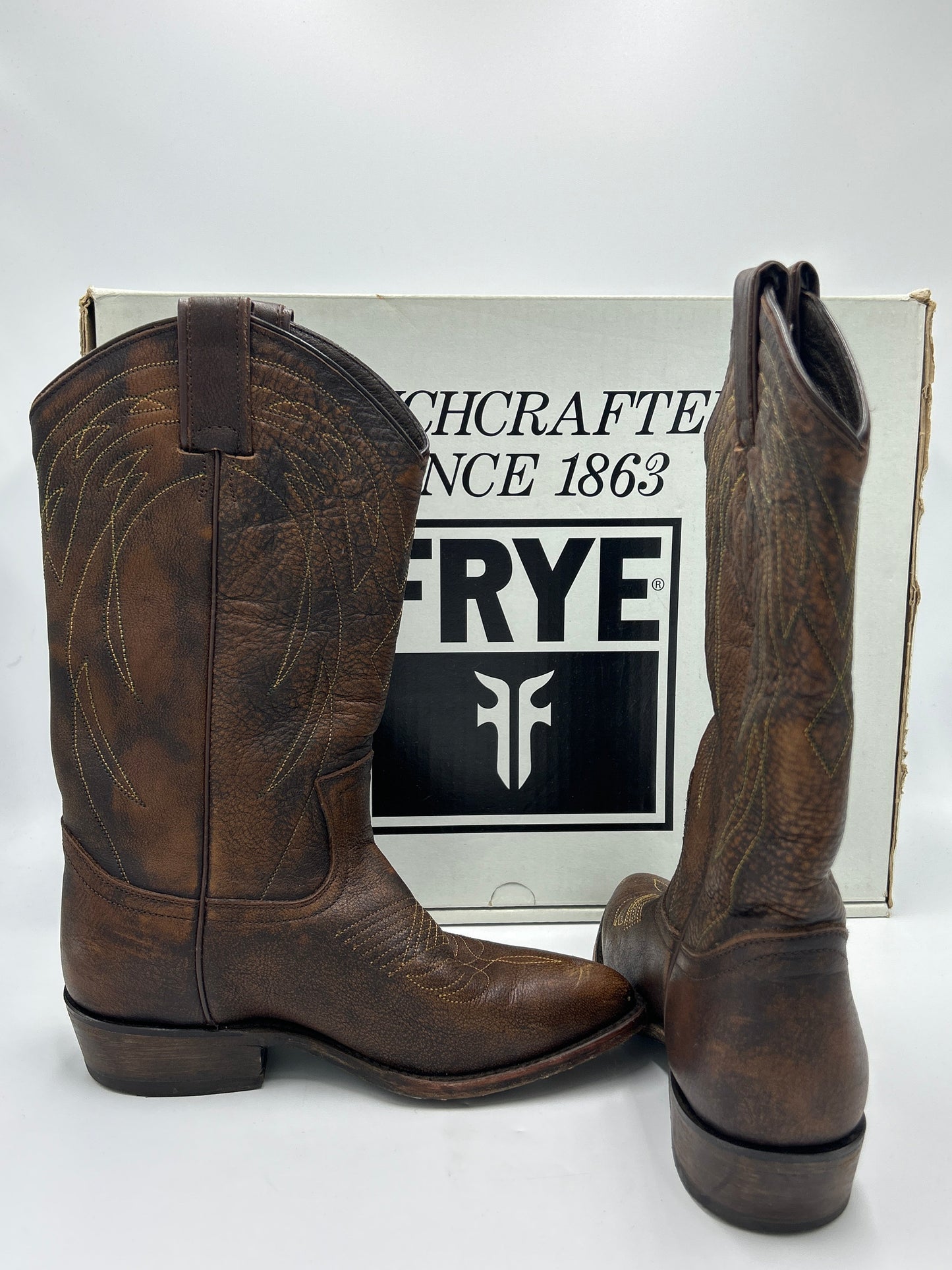 Frye Billy Pull On Boots By Frye In Brown, Size: 6