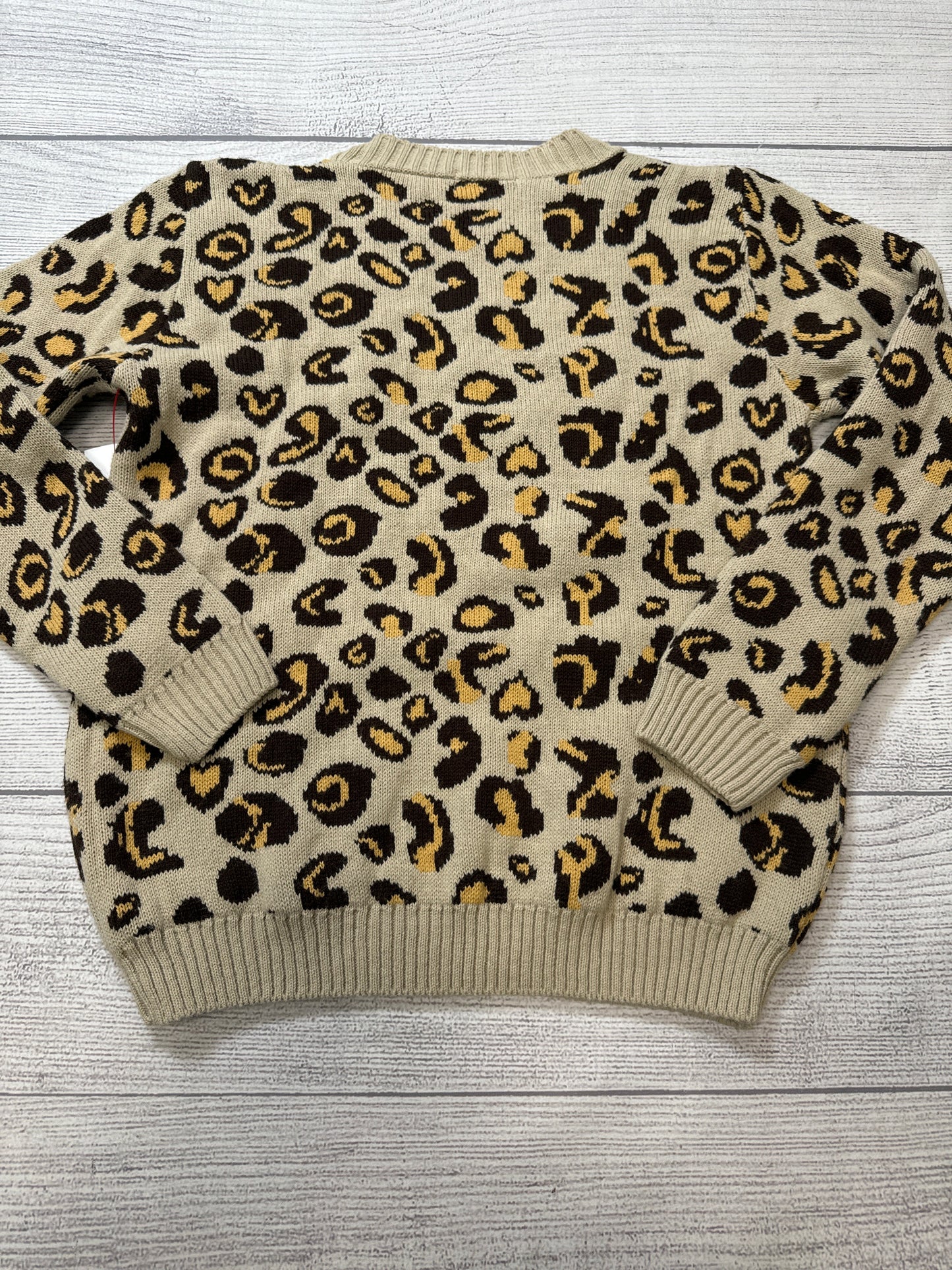 Sweater By Boohoo Boutique In Animal Print, Size: M