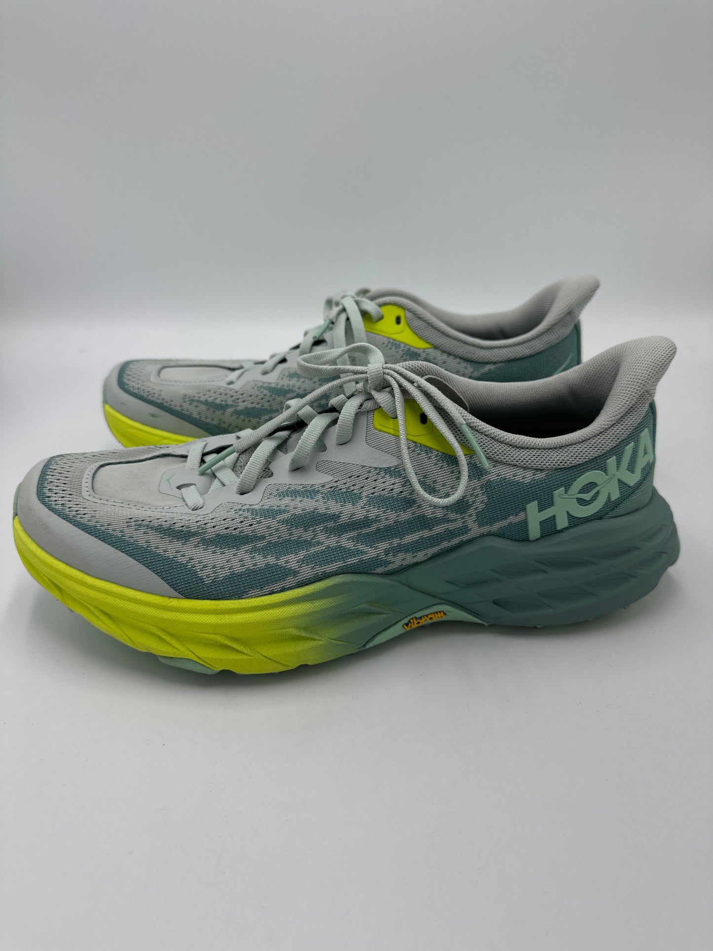 Shoes Designer By Hoka In Green, Size: 10