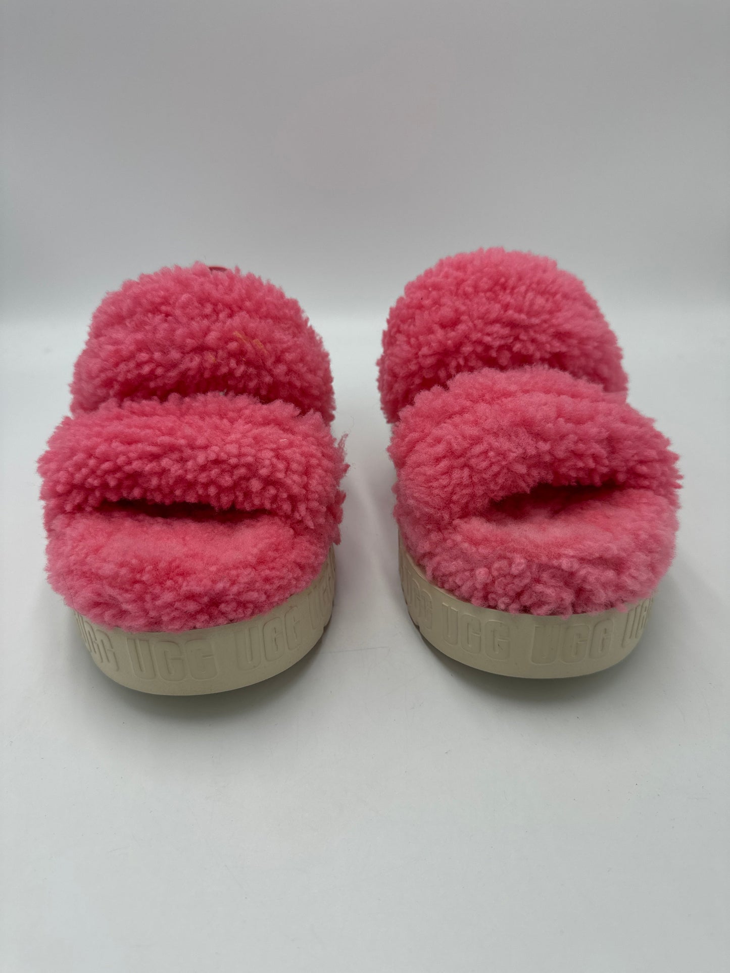 Shoes Designer By Ugg In Pink, Size: 8