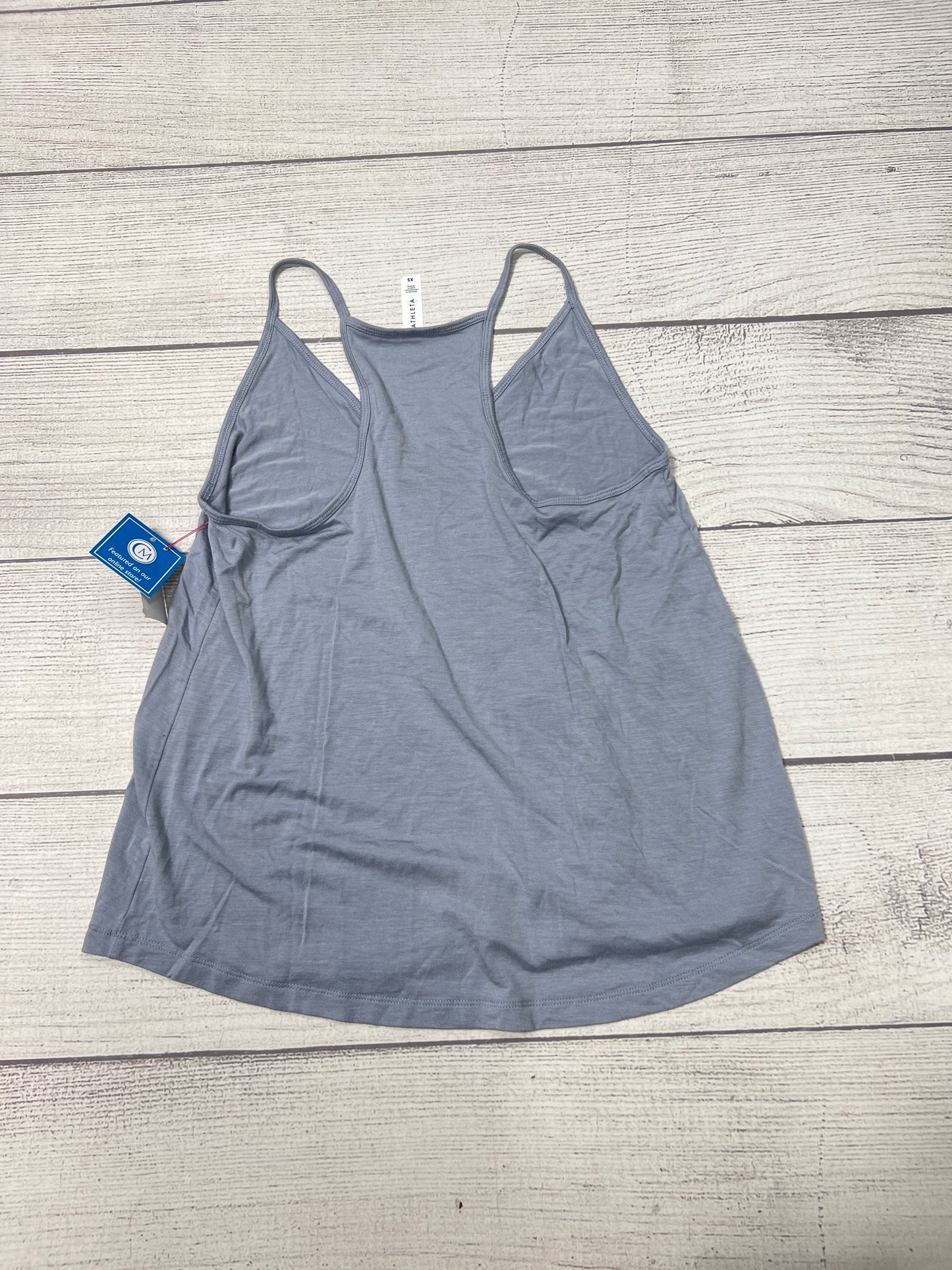 Athletic Tank Top By Athleta In Grey, Size: Xs