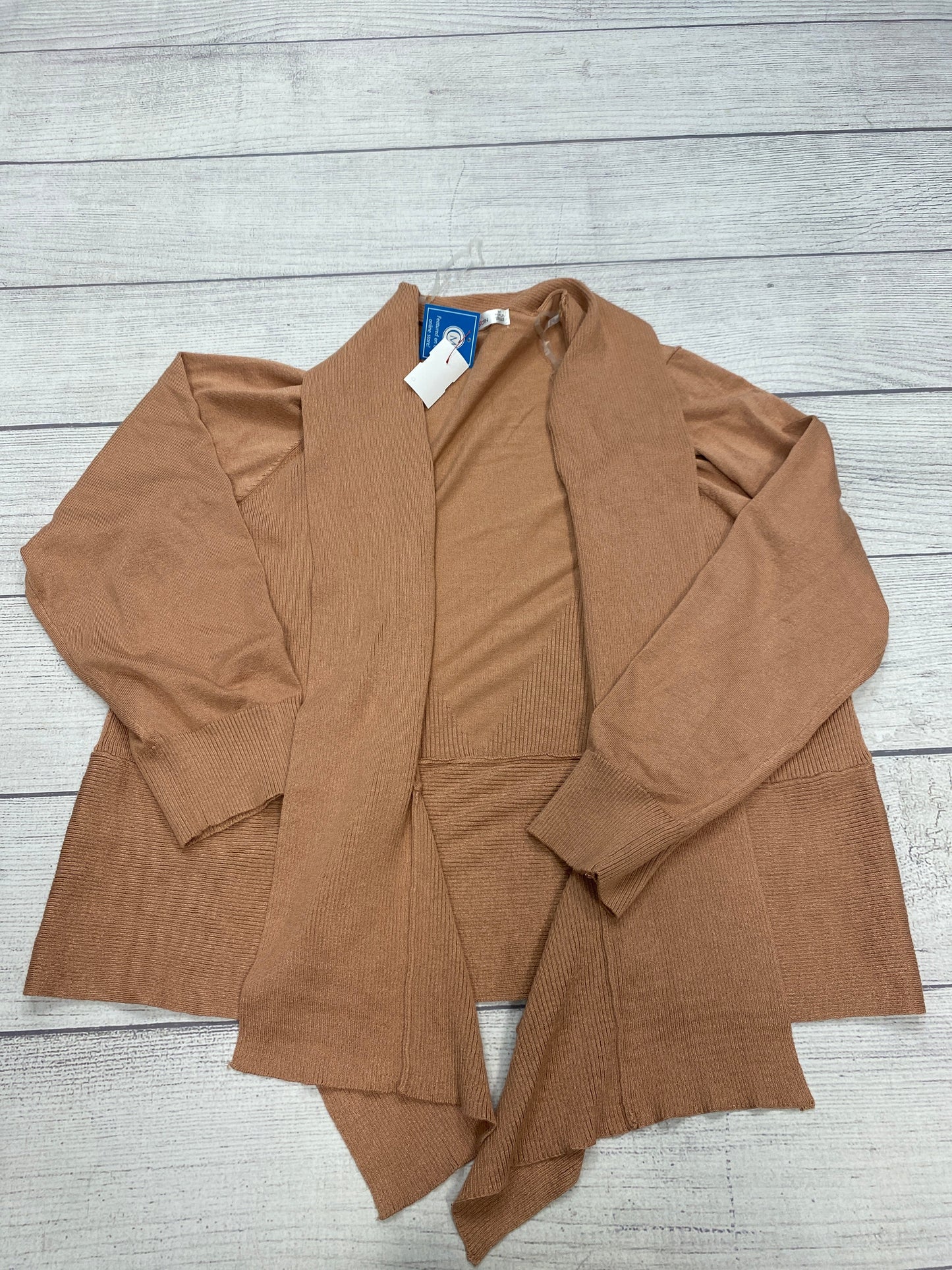 Cardigan By 89th And Madison In Orange, Size: 3x