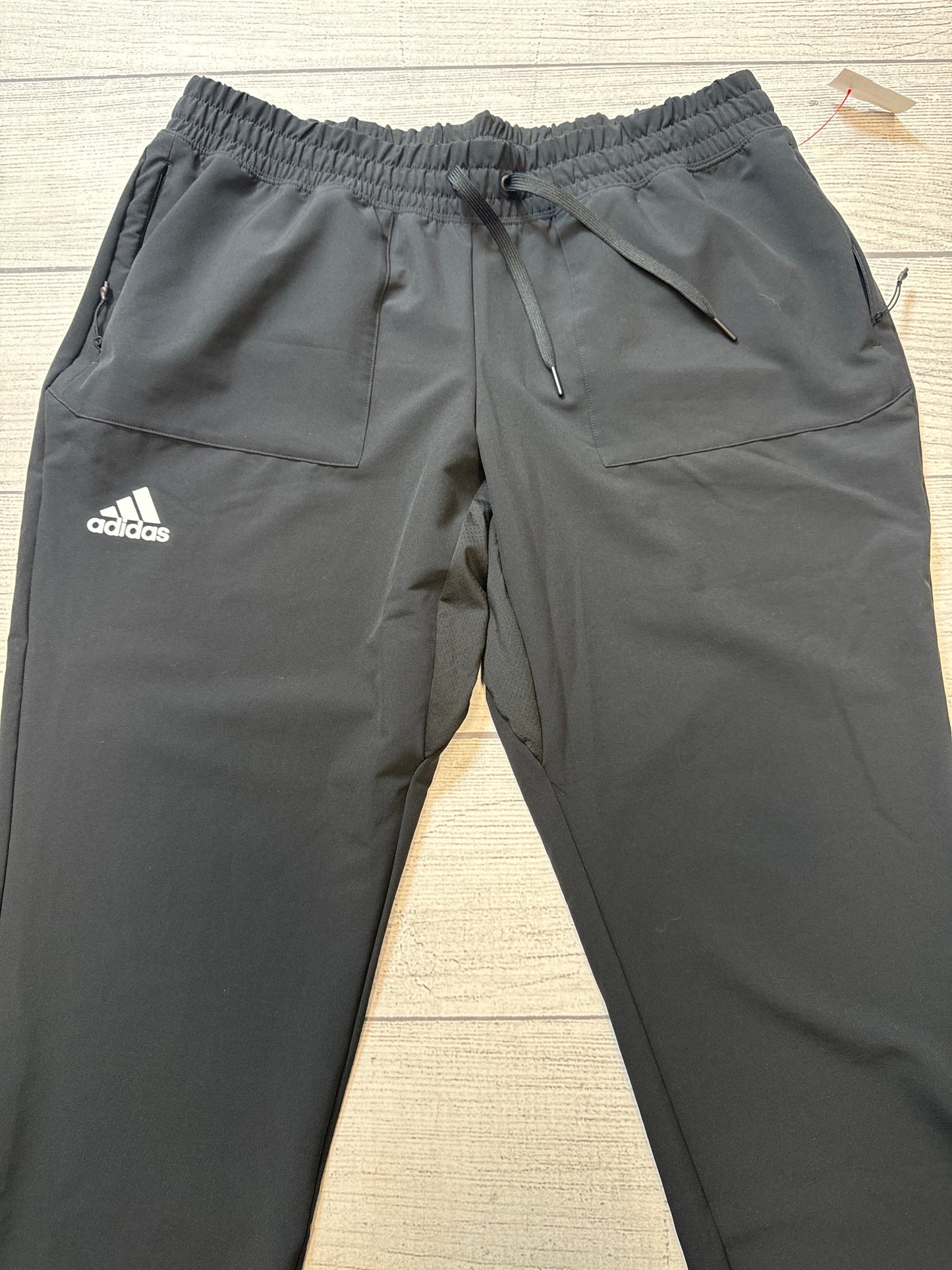 Athletic Pants By Adidas In Black, Size: Xl