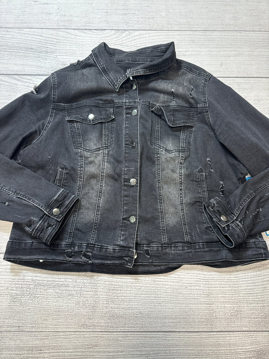 Jacket Denim By Altard State In Black, Size: 2x