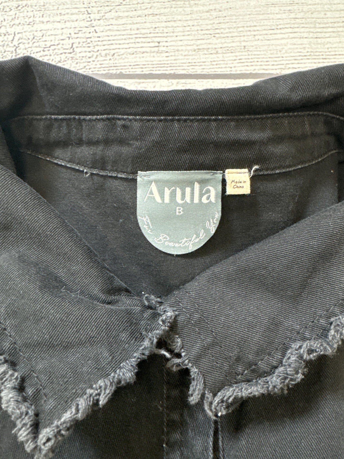 Jacket Denim By Altard State In Black, Size: 2x