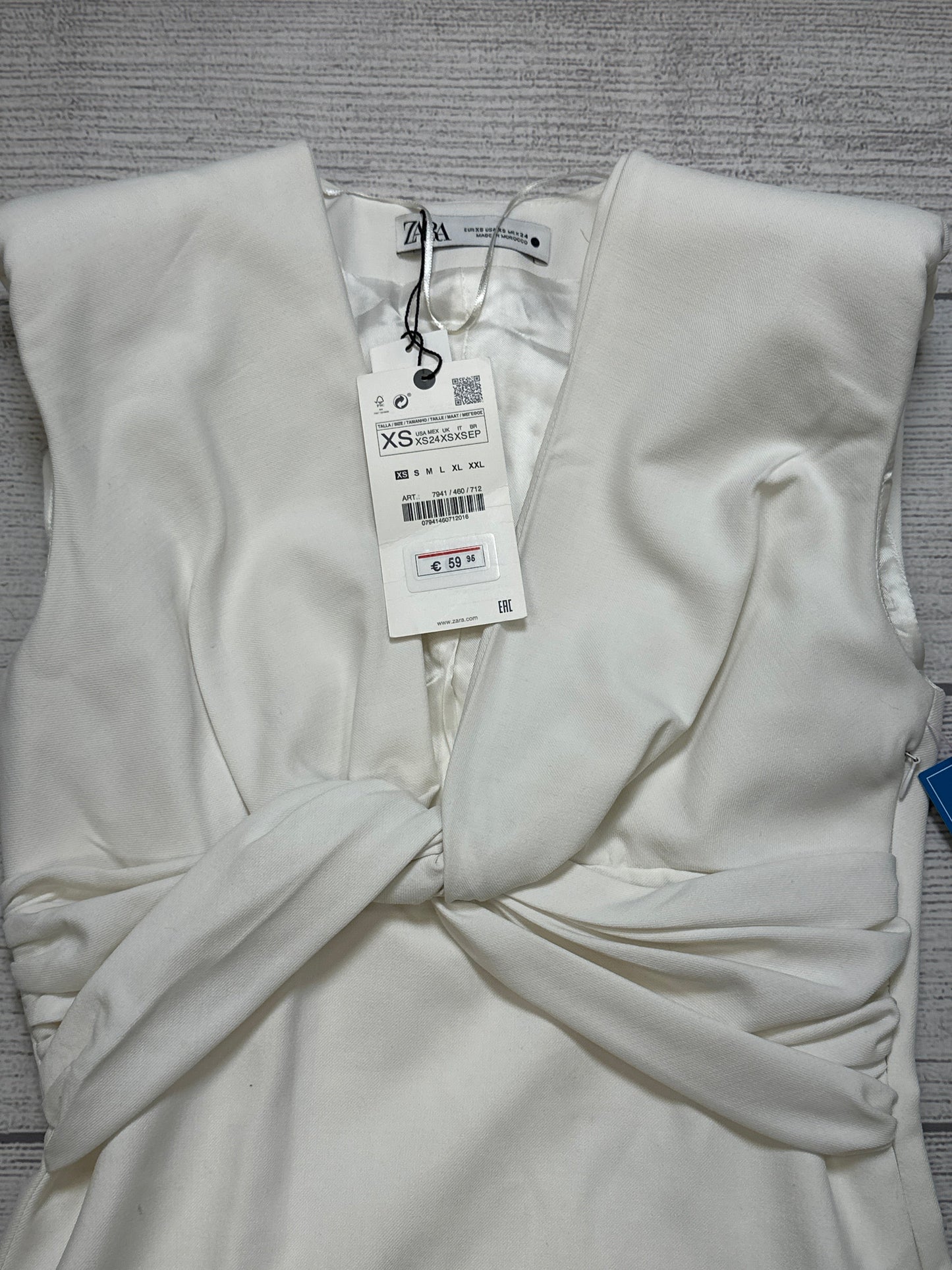 Dress Party Short By Zara In White, Size: Xs