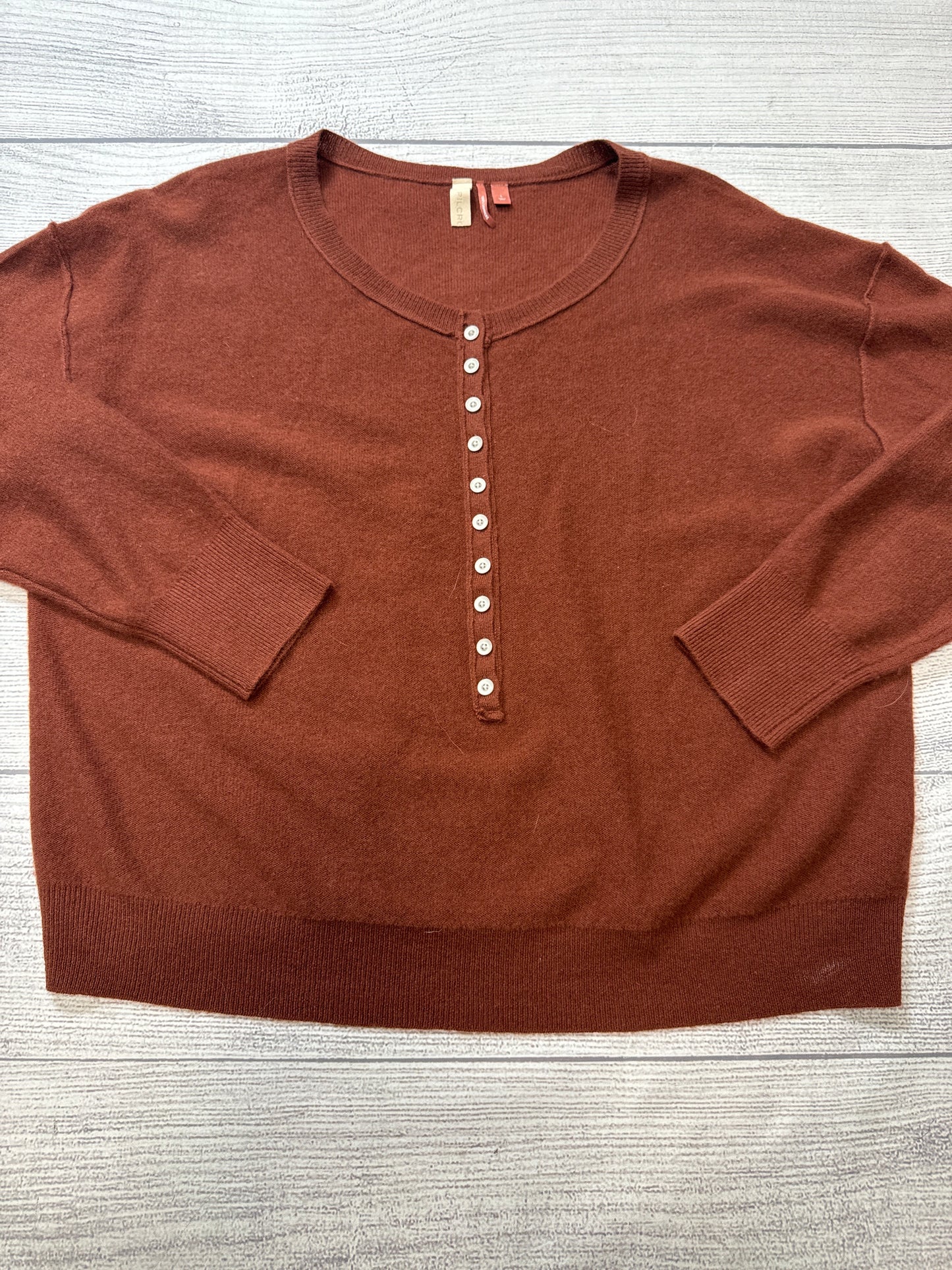 Sweater By Pilcro In Orange, Size: L