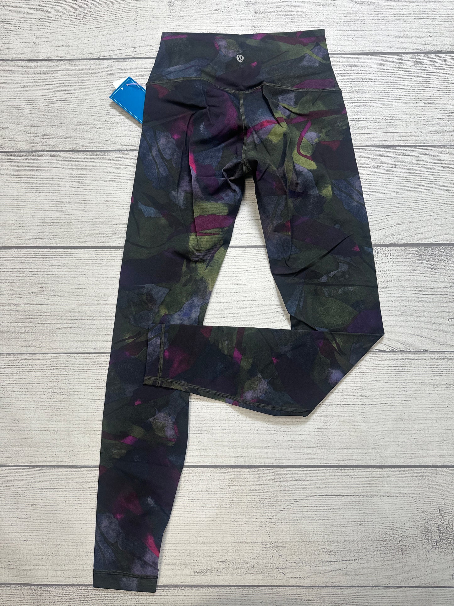 Athletic Capris By Lululemon In Green, Size: S