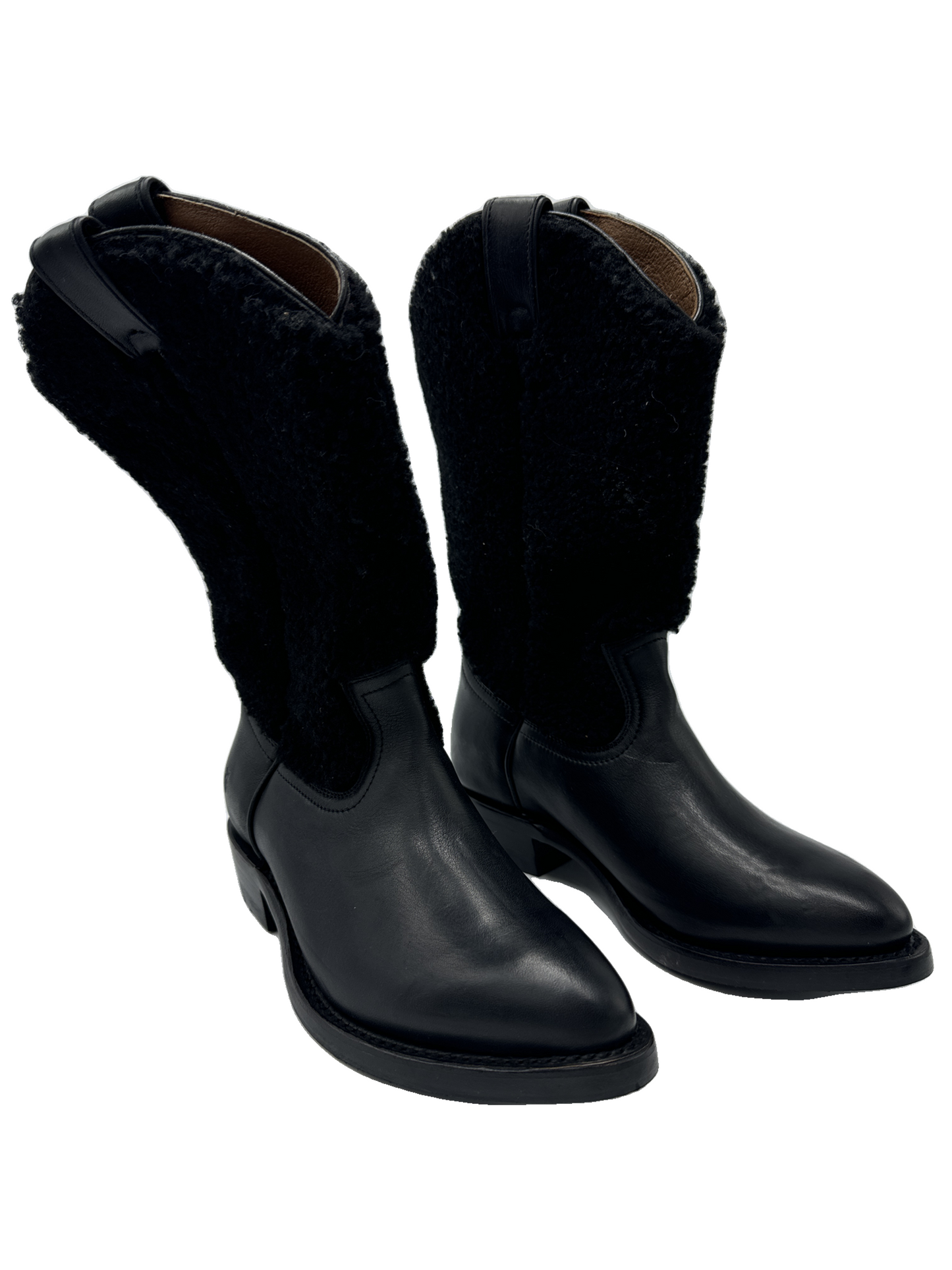 Boots Designer By Frye In Black, Size: 6