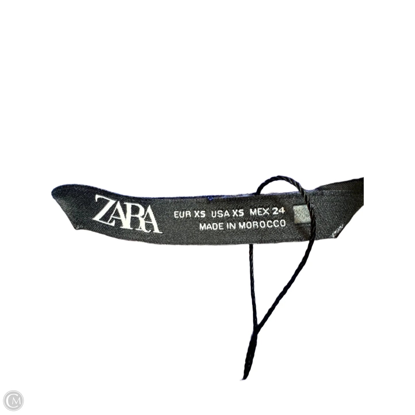 Top Long Sleeve By Zara In Purple & White, Size: Xs