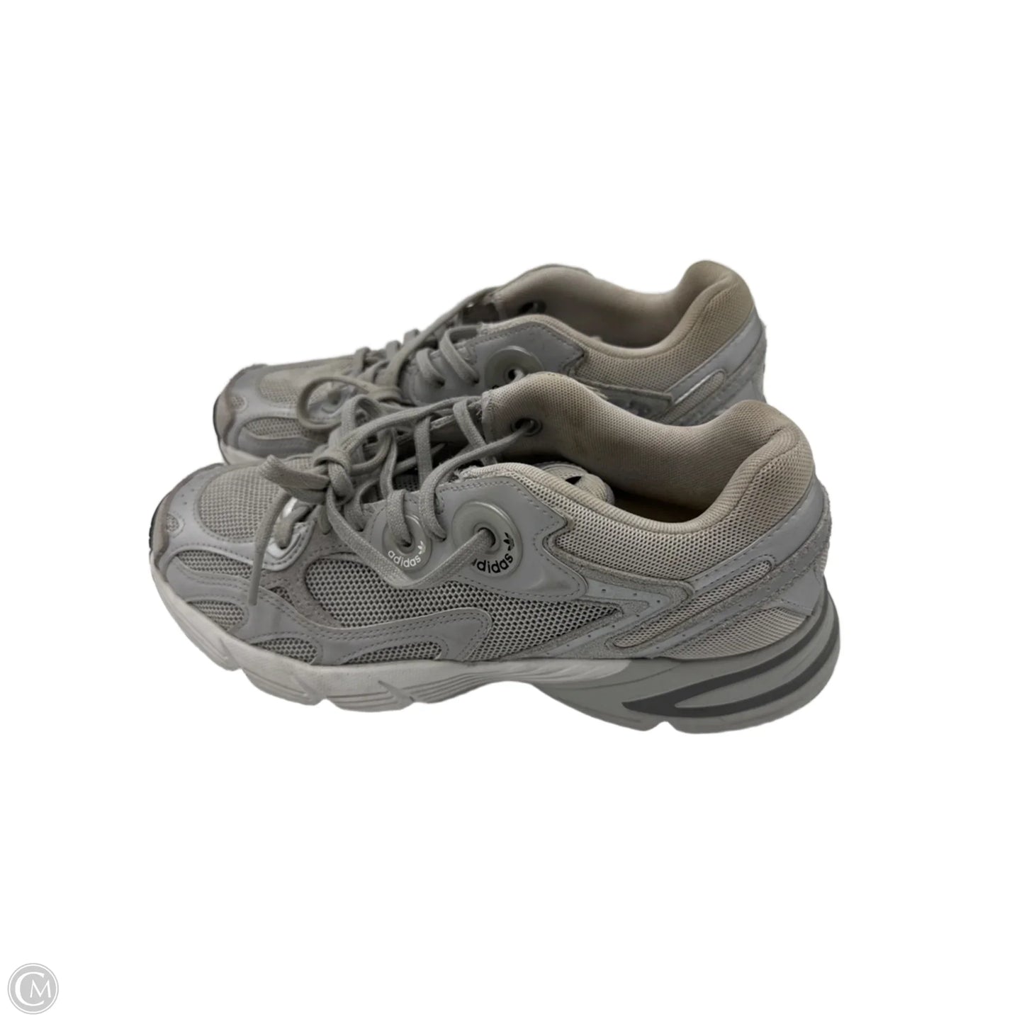 Shoes Athletic By Adidas In Grey, Size: 9