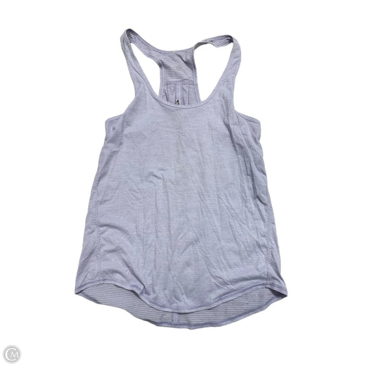 Athletic Tank Top By Lululemon In Purple, Size: M