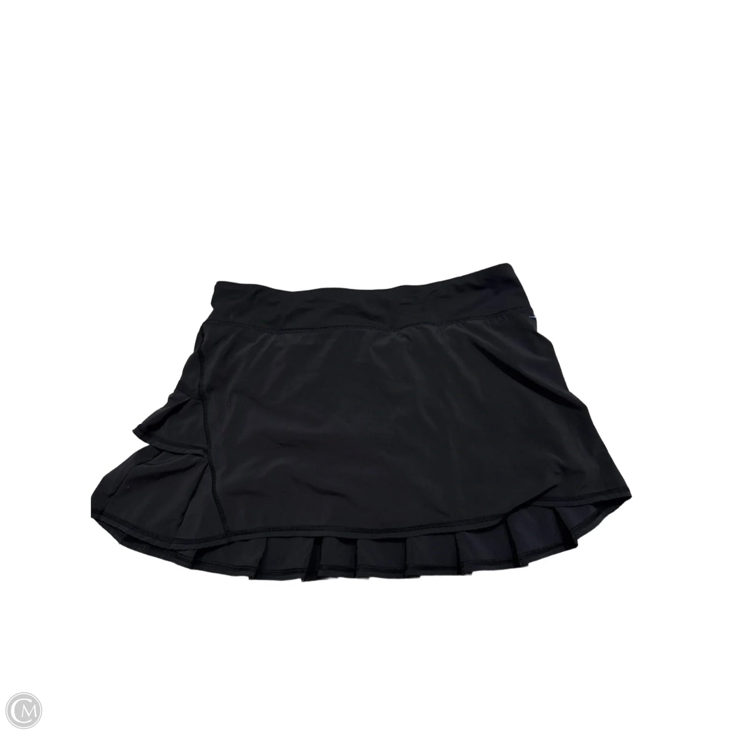 Athletic Skort By Lululemon In Black, Size: M