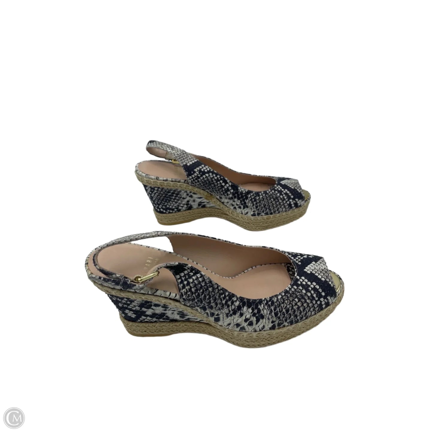 Shoes Designer By Stuart Weitzman In Snakeskin Print, Size: 7.5