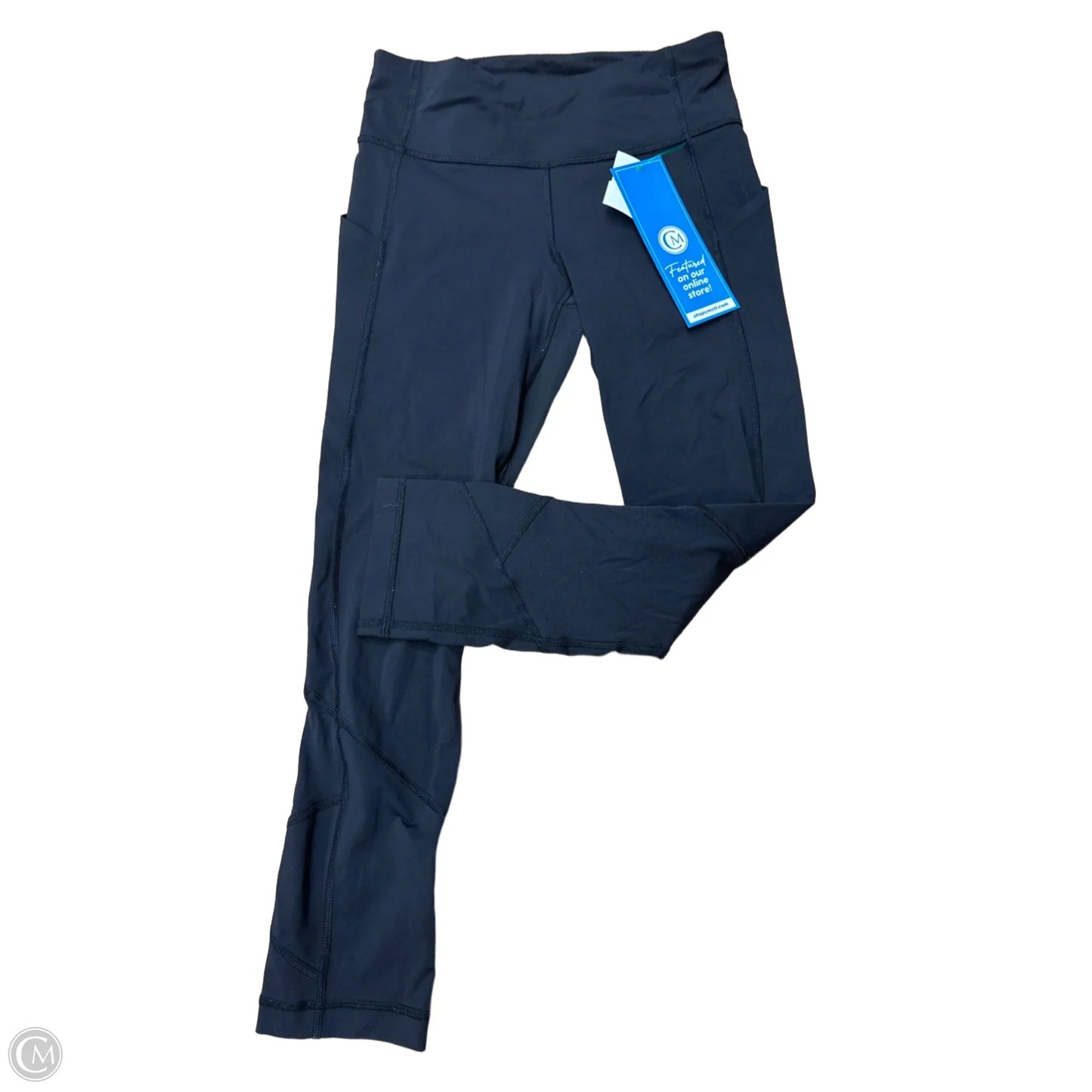 Athletic Leggings Capris By Lululemon In Black, Size: S