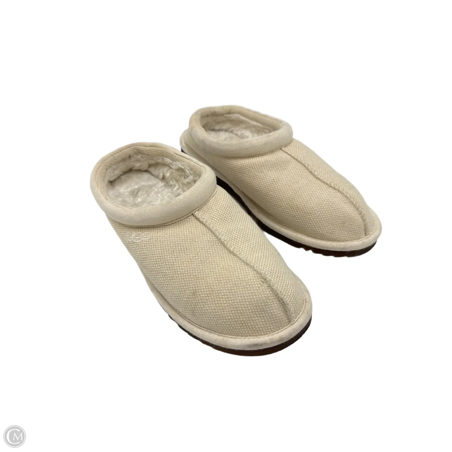 Slippers / Shoes Designer By UGG In Cream, Size: 7