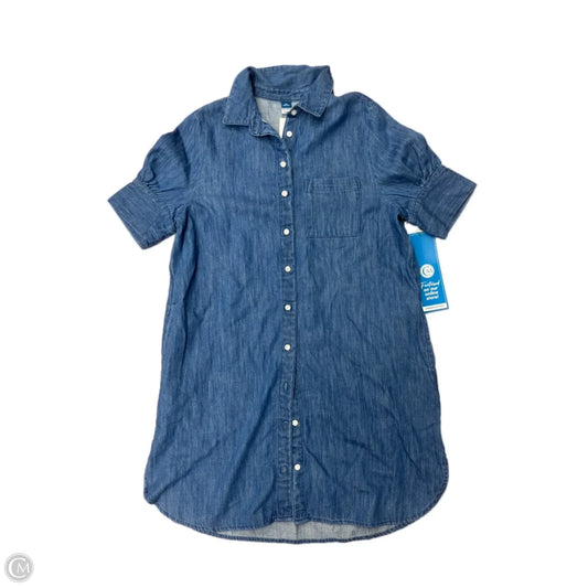 New! Dress Casual Short By Old Navy In Blue Denim, Size: Xsp