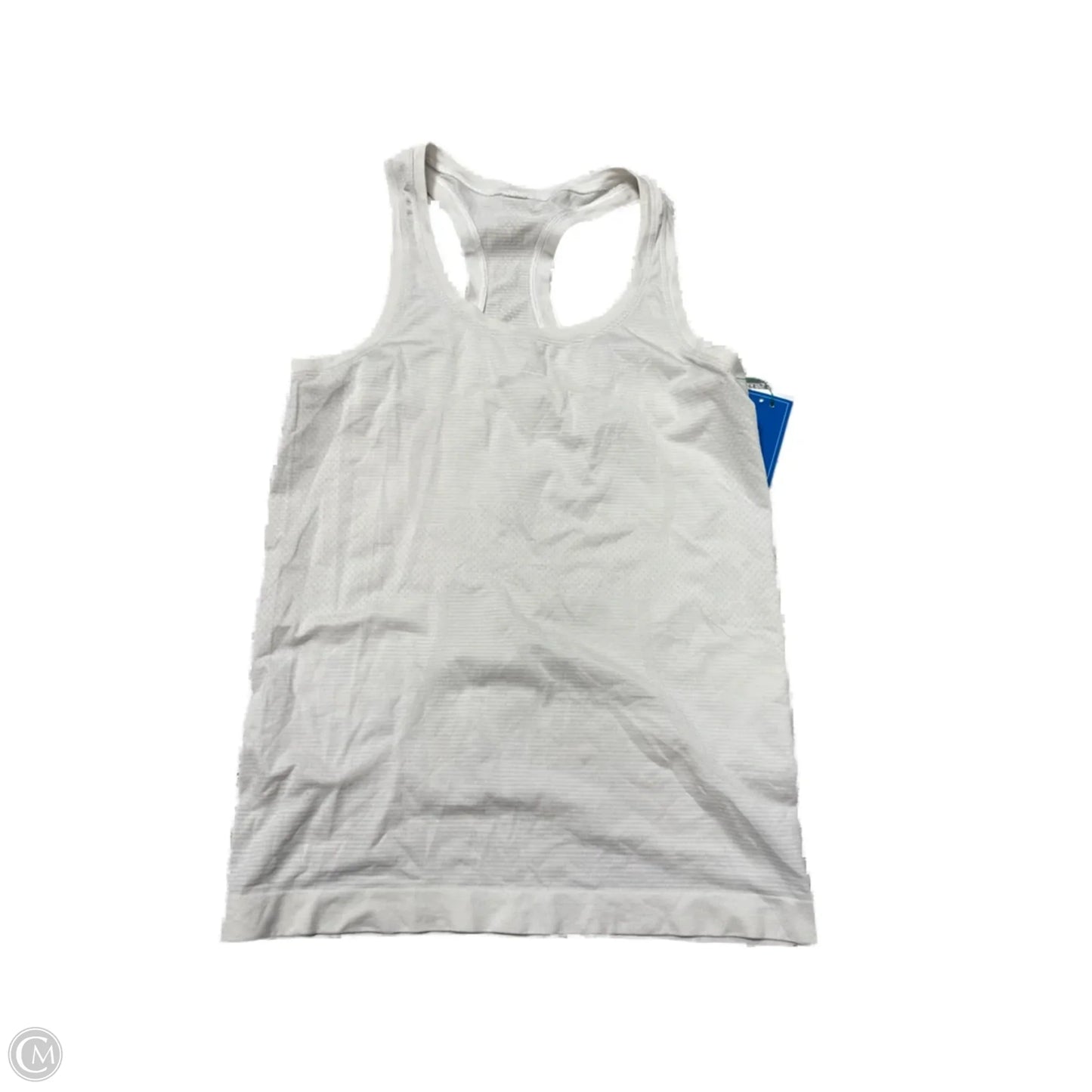 Athletic Tank Top By Lululemon In White, Size: S