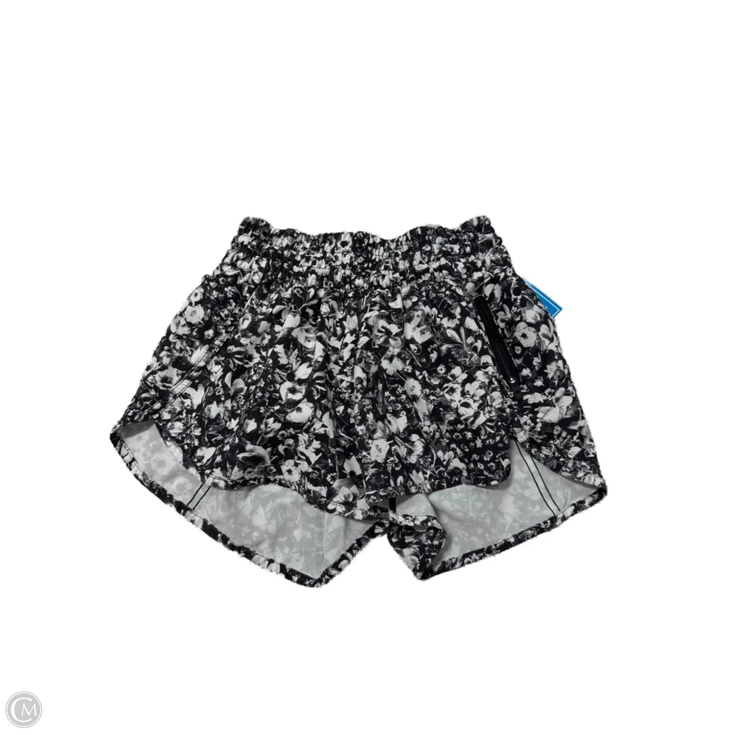 Athletic Shorts By Lululemon In Floral Print, Size: S