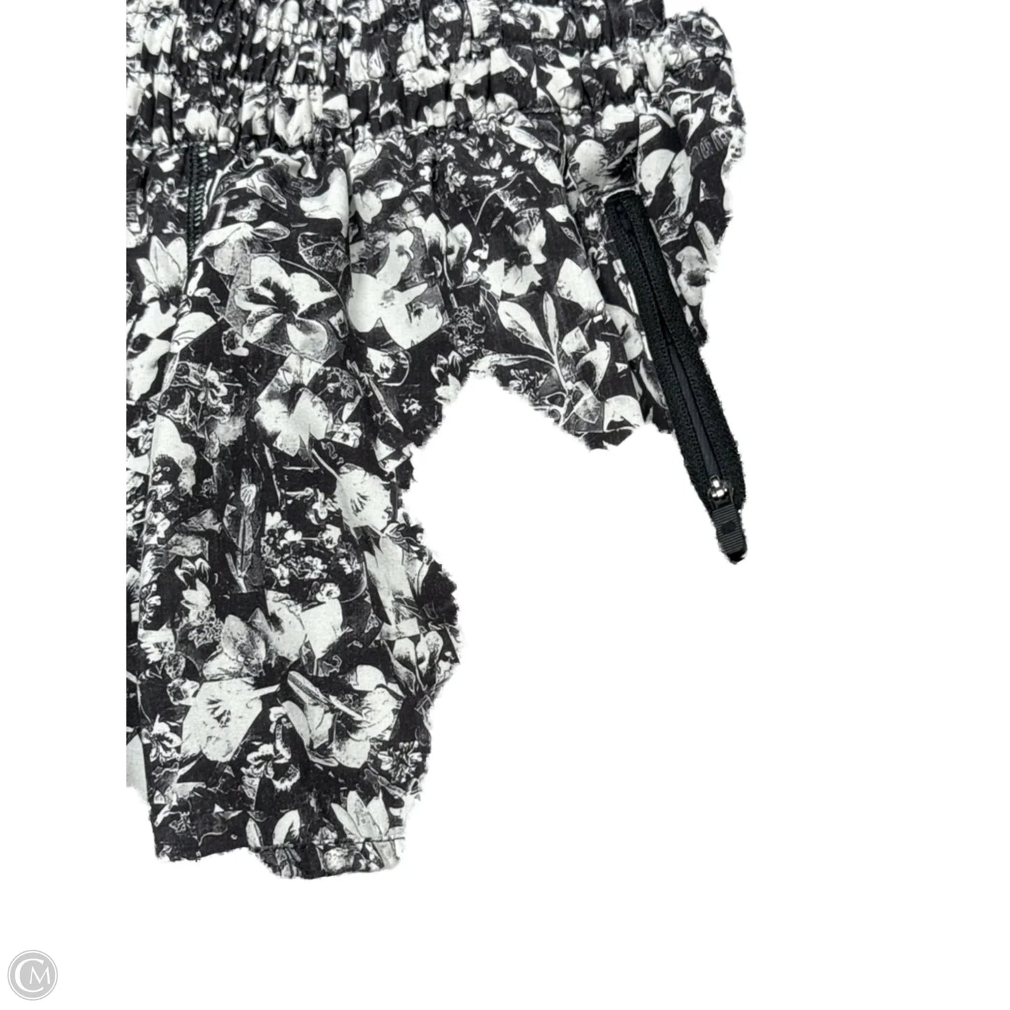 Athletic Shorts By Lululemon In Floral Print, Size: S