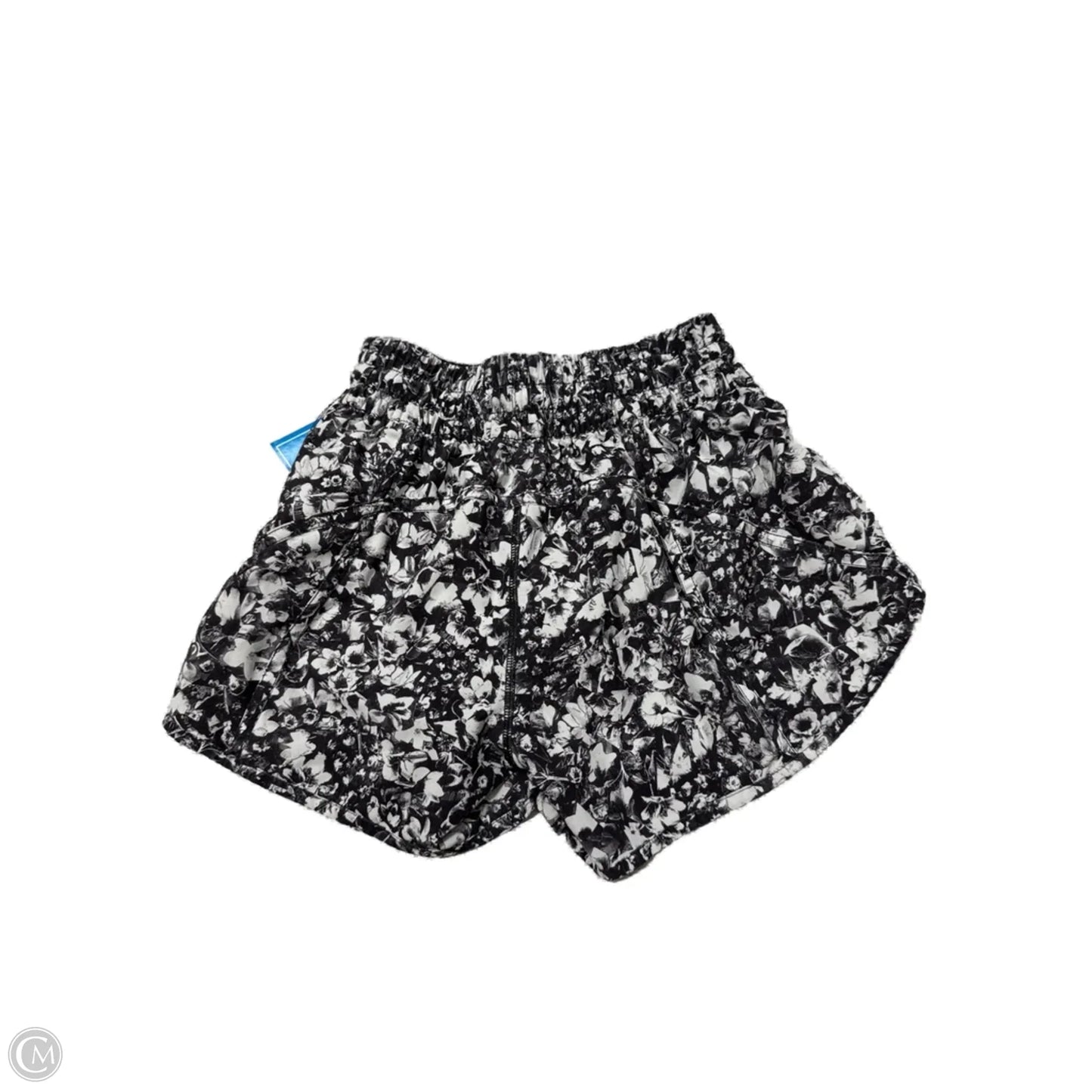 Athletic Shorts By Lululemon In Floral Print, Size: S