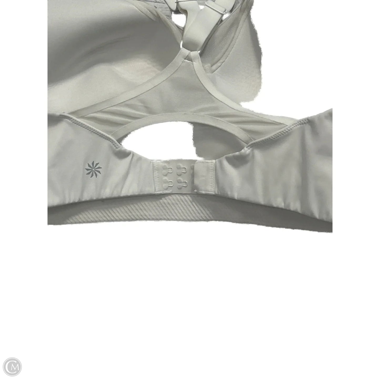 Athletic Bra By Athleta In White, Size: L