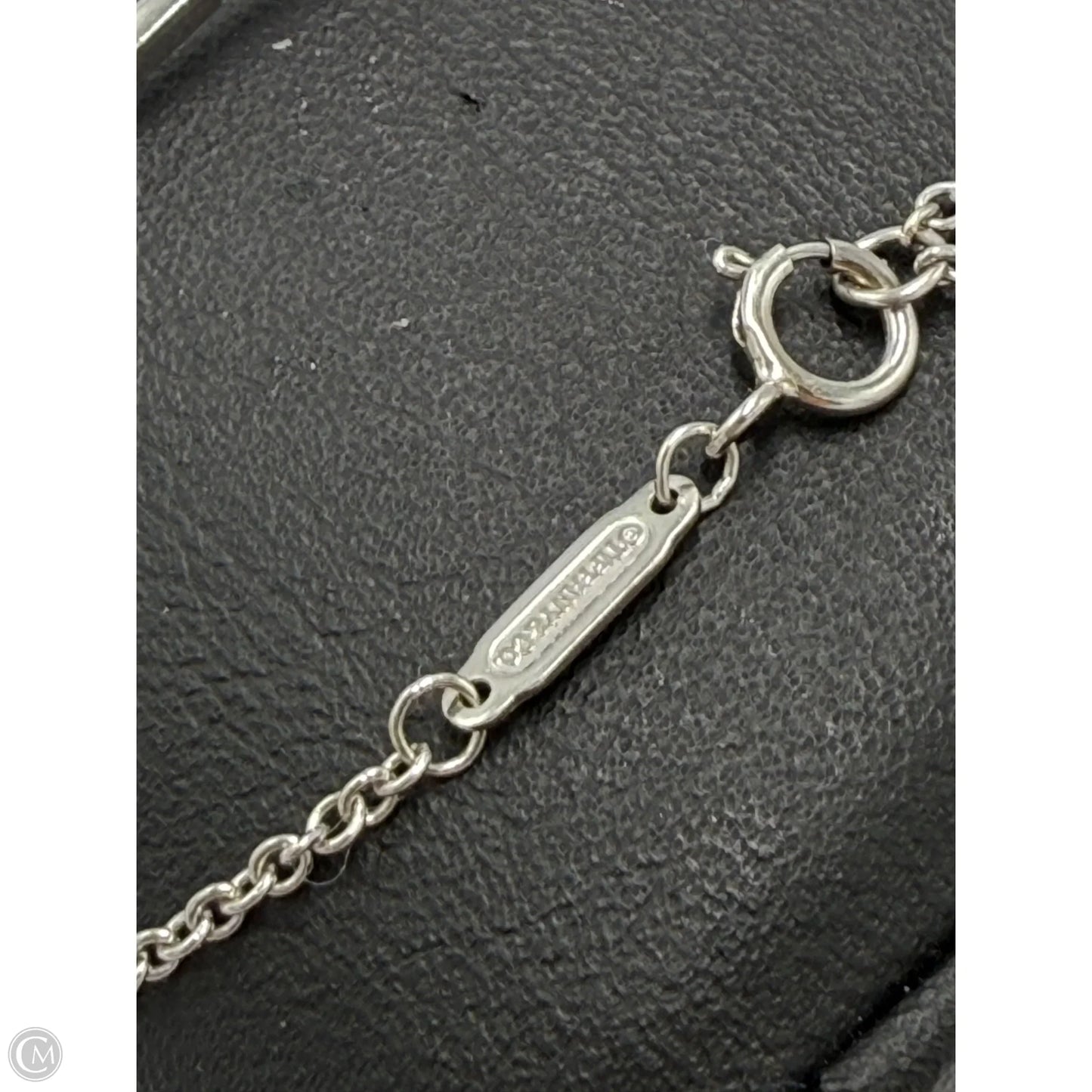 Tiffany & Company 18K T Smile w/ Diamonds Luxury Bracelet, Size:  6.25”