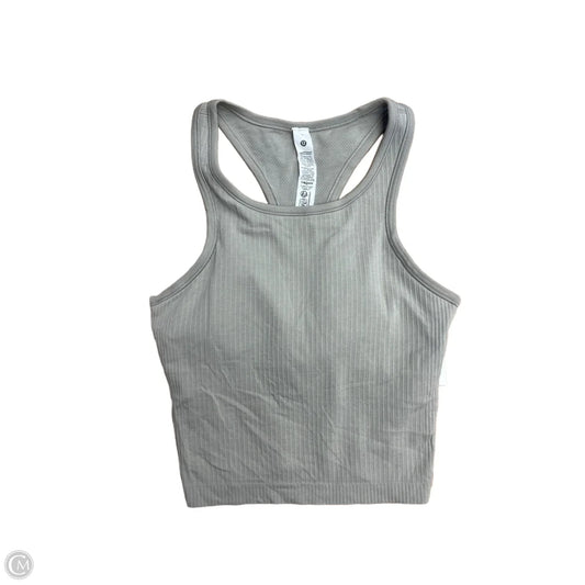 Athletic Tank Top By Lululemon In Taupe, Size: S