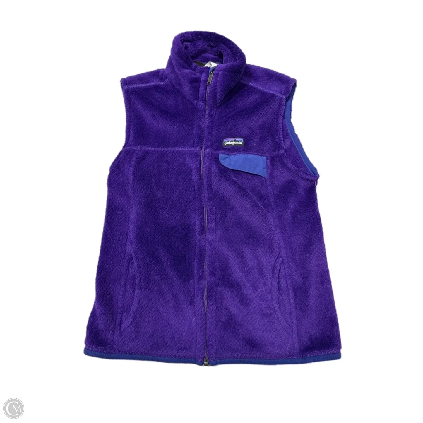Vest Fleece By Patagonia In Purple, Size: S