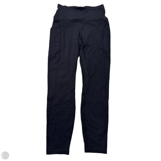 Athletic Leggings By Lululemon In Black, Size: S