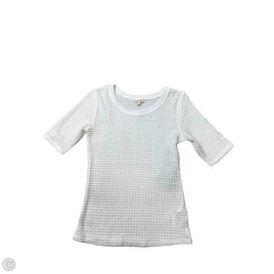 Top Short Sleeve By Pilcro In White, Size: S