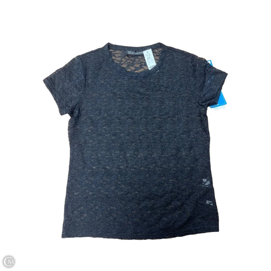 Top Short Sleeve By New York And Co In Black, Size: Xs