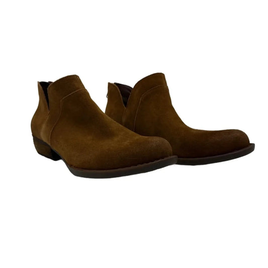 Boots Ankle Flats By Born In Tan, Size: 9