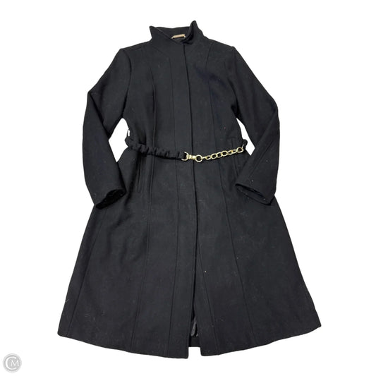 Coat Trench Coat By Vince Camuto In Black, Size: L