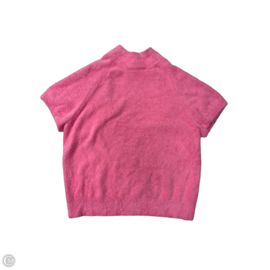 Top Short Sleeve By Maeve In Pink, Size: Xl