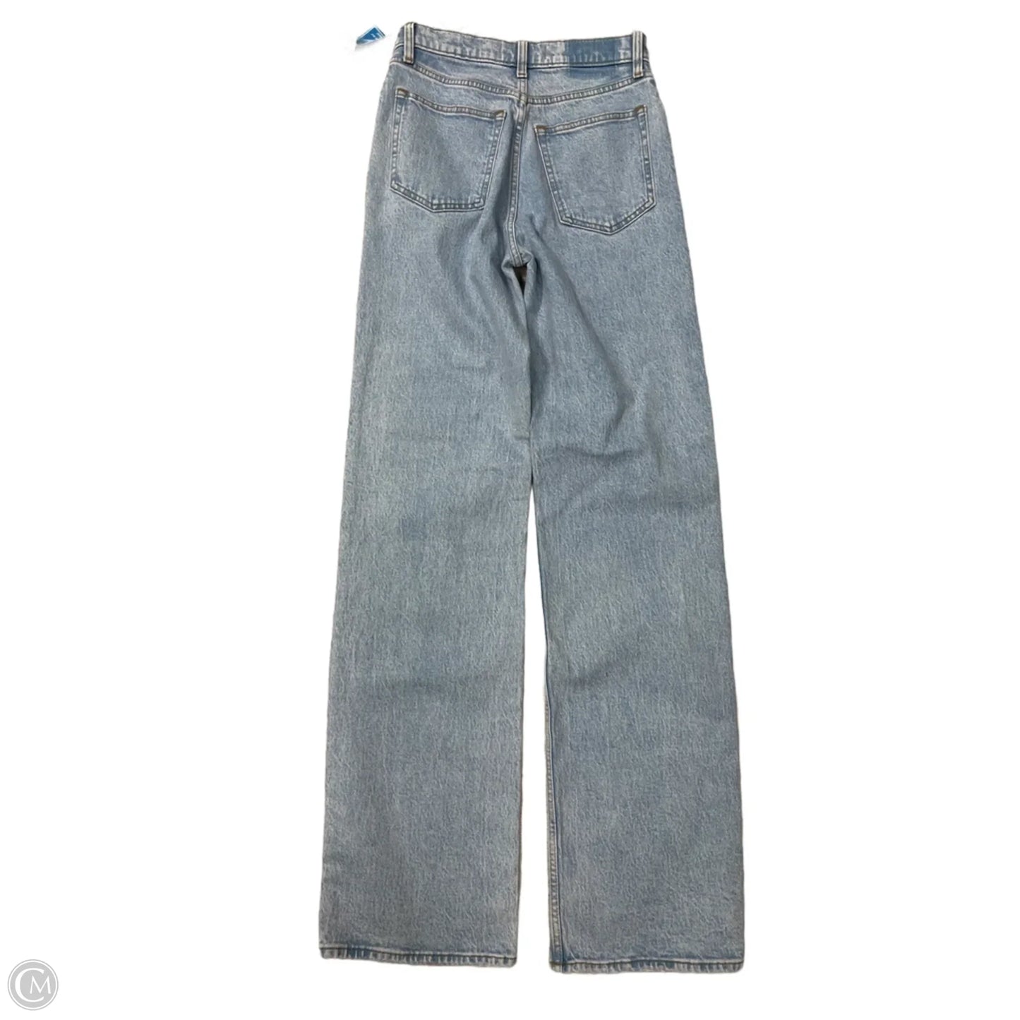 Jeans Straight By Abercrombie And Fitch In Blue, Size: 2l