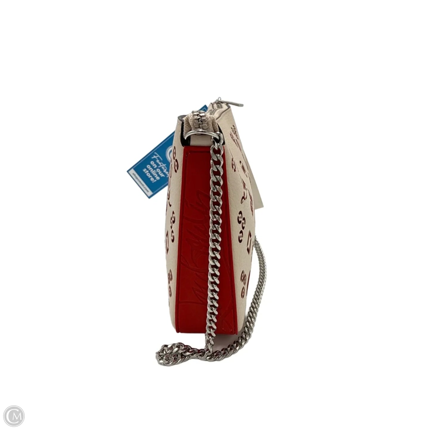 Christian Louboutin Calfskin Loubila Chain Luxury Handbag