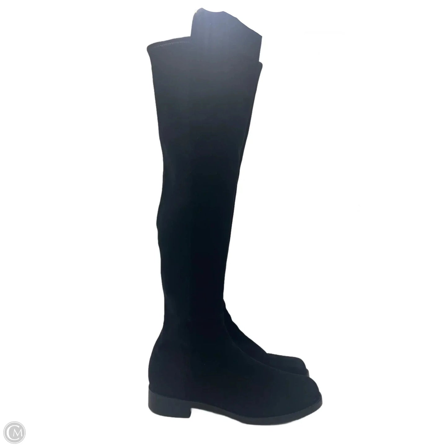 Boots Designer By Stuart Weitzman In Black, Size: 7.5 (38)