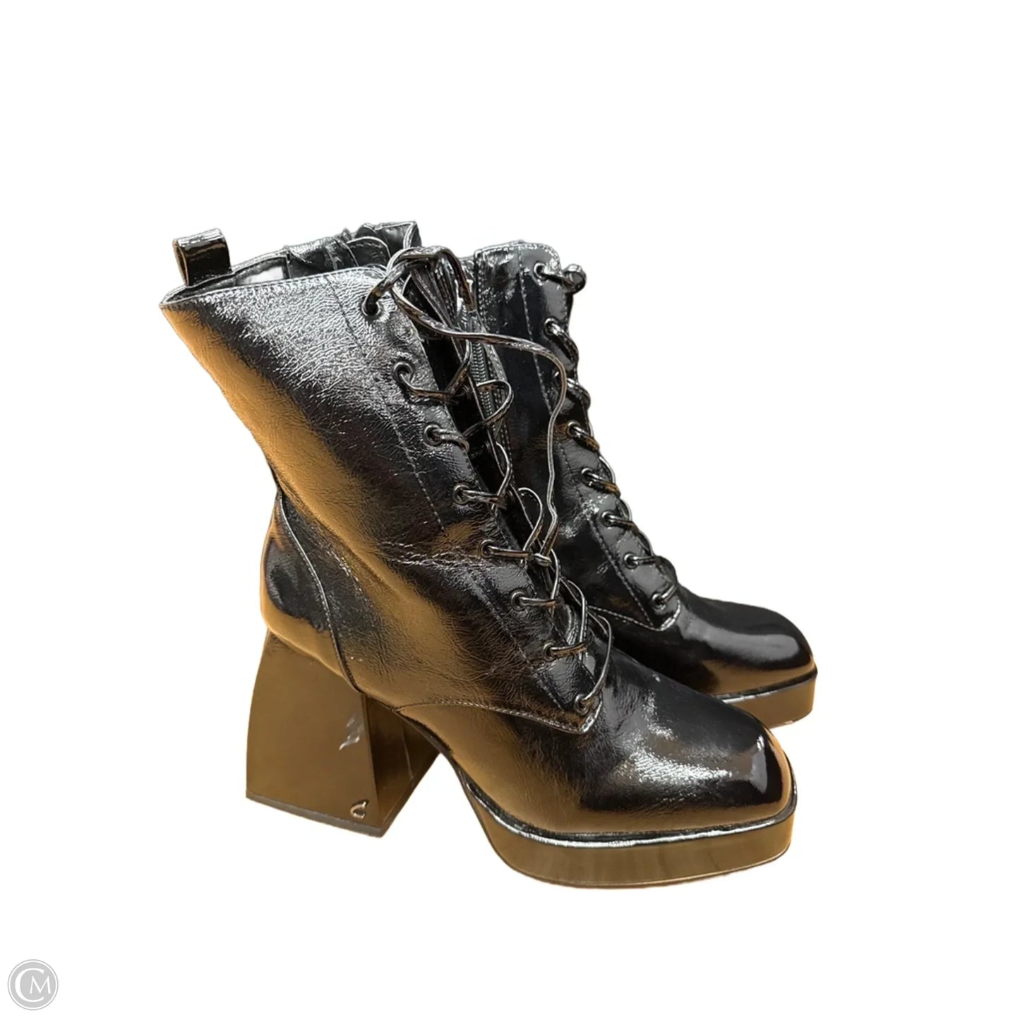 Boots Ankle Heels By Sam Edelman In Black, Size: 8.5