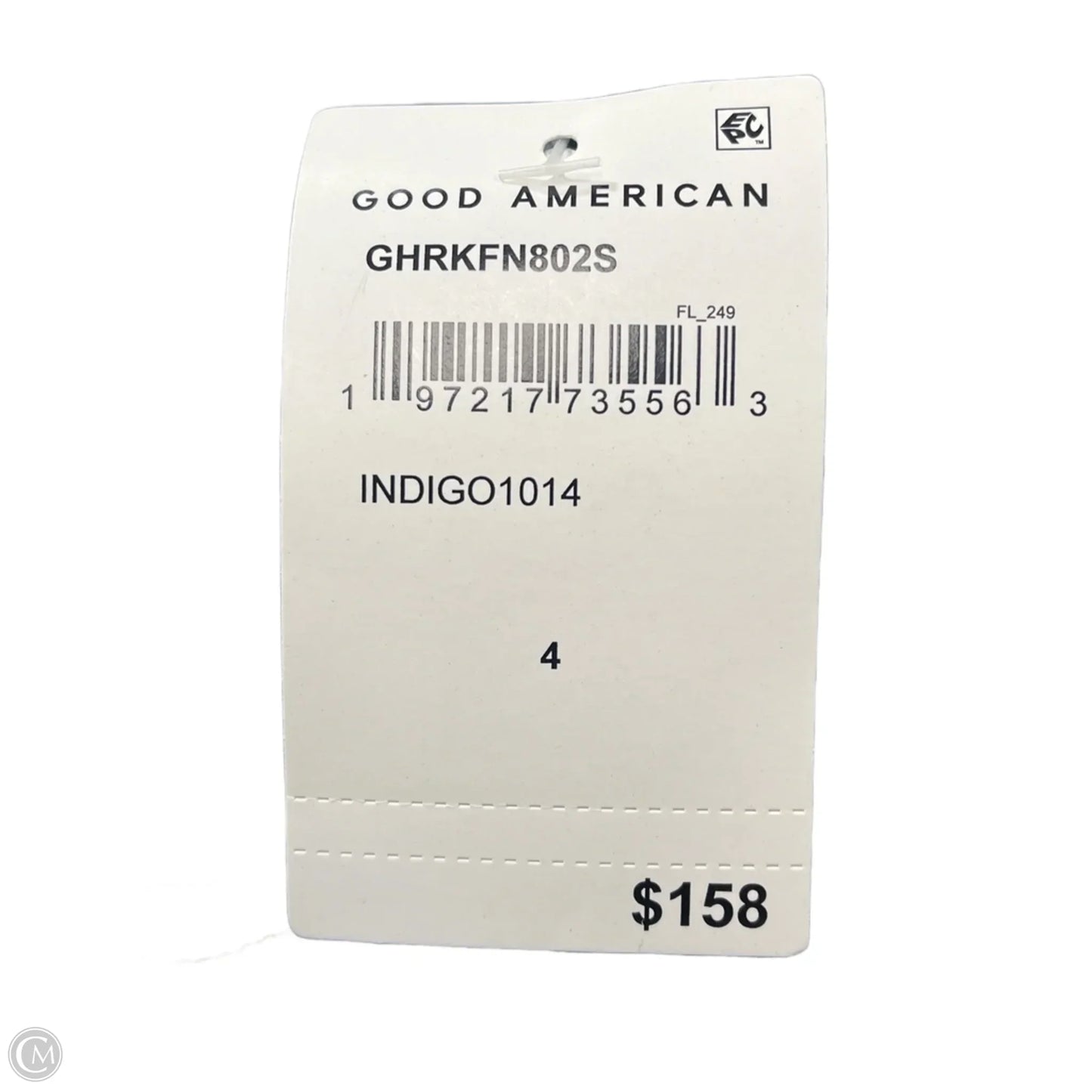 New!! Good American Good Standard Kick Flare Designer Jeans, Size: 4